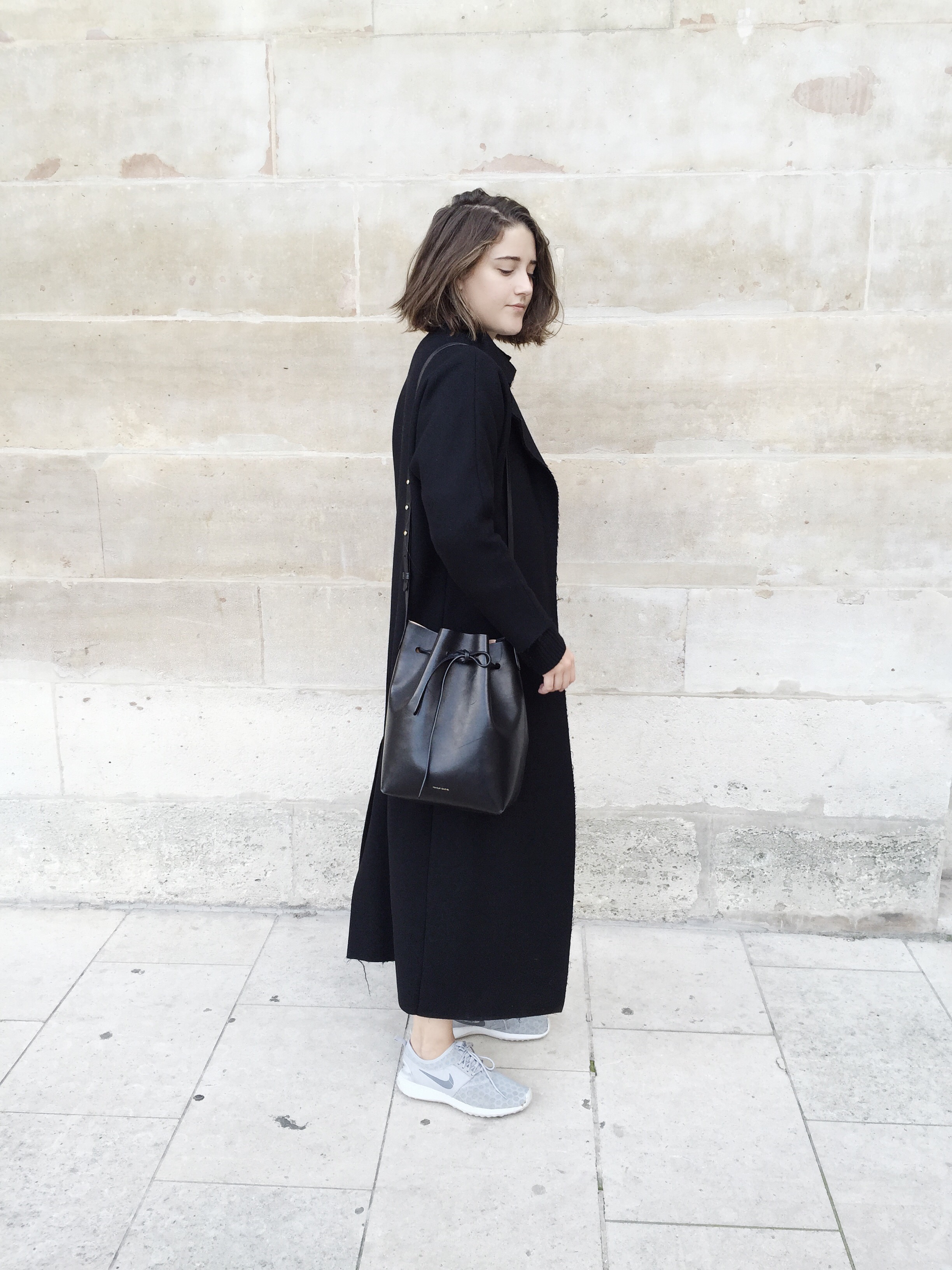 Charlie May wearing Mansur Gavriel