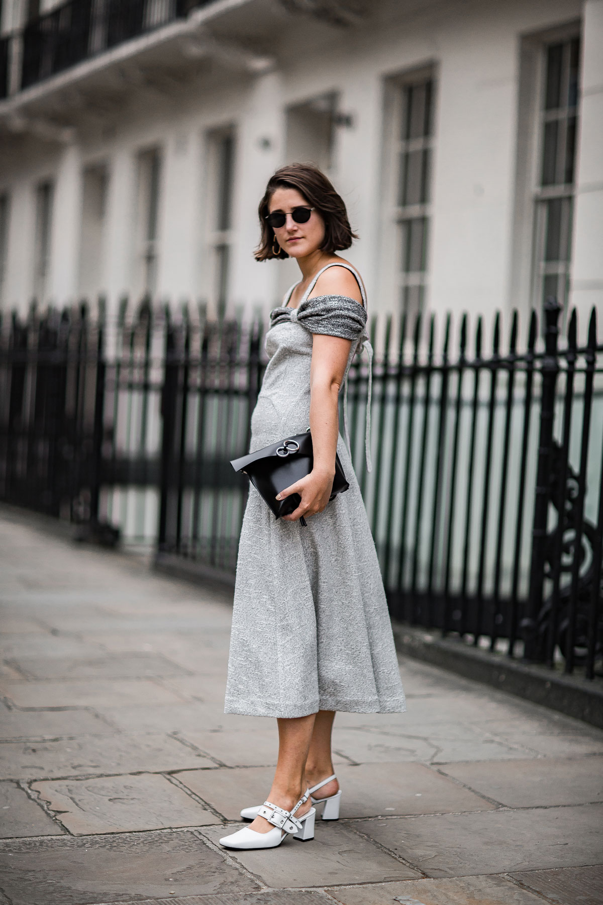 charlie may wearing rejina-pyo london fashion week lfw